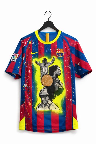 Custom ronaldinho barcellona - ronaldinho,