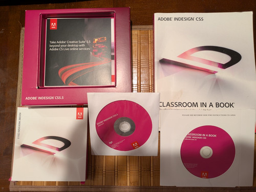 Adobe indesign cs5 - adobe, cs5.5