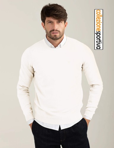 Maglia fred mello - girocollo, in