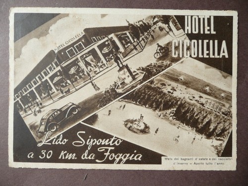 Cartolina pubblicitaria - cartolina,