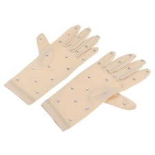 Guanti elastici bambina con - elastici,