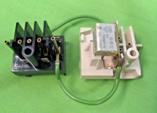 INTERRUTTORE AC DOPPIO GIRADISCHI 1229 Q CON CONDENSATORE POP E MORSETTIERA CAVO LINEA