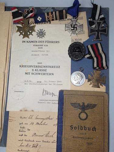 German historical soldbuch - historical,