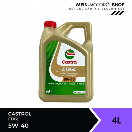 Olio motore castrol edge 40 - castrol,