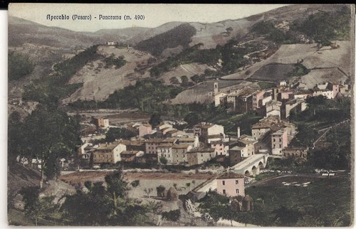 Apecchio panorama m - (pesaro),