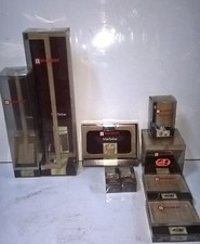 SET ACCESSORI DA BAGNO ALLIBERT - IN PLASTICA COLORE CROMO E ROSA.