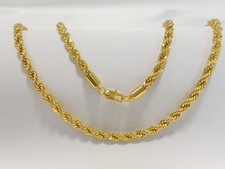Collana uomo/donna in vero oro