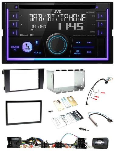 Jvc volante usb 2din dab - jvc,