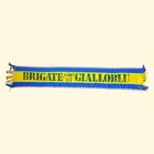 Brigate Gialloblu Ultras Hellas Verona Calcio Scarf Sciarpa Vintage Anni 80