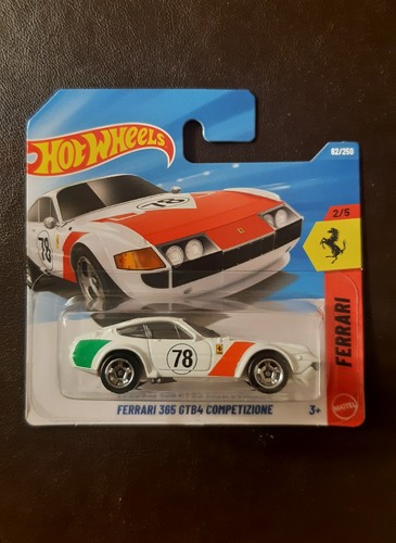 Hot wheels ferrari 365 gtb4 - wheels,