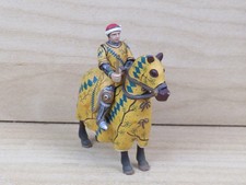 vecchio CAVALIERE MEDIEVALE SOLDATINO metallo DE AGOSTINI ALTAYA condottiero di