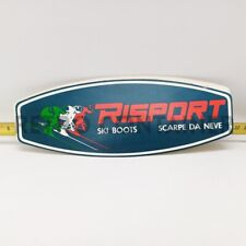 Adesivo Vintage Sticker Aufkleber 80's - Risport Ski Boots RIF. G3
