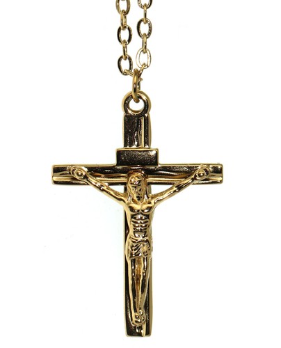 Collana crocefisso cristiana - collana,