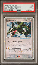 Pokemon PSA 9 Rayquaza Ex #97 Holo EX Drago 2003 Italiano