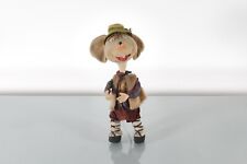 PANNO LENCI TOPO GIGIO M. PEREGO LARS Bambola Giocattolo Feltro anni '60