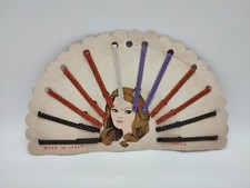 Fermagli Vintage Anni 70 80 In Blister Donna Ragazza