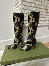 Stivali gucci pitone pelle - stivali,