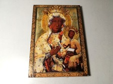 Santino in legno Maria e Gesù