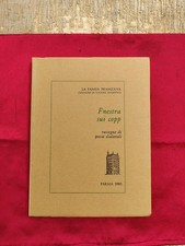 LIBRI: Fnestra sui copp, rassegna di poesie dialetti, Parma 1980 D2 
