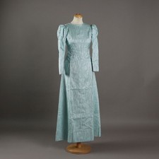 Abito Vintage Lamè Verde