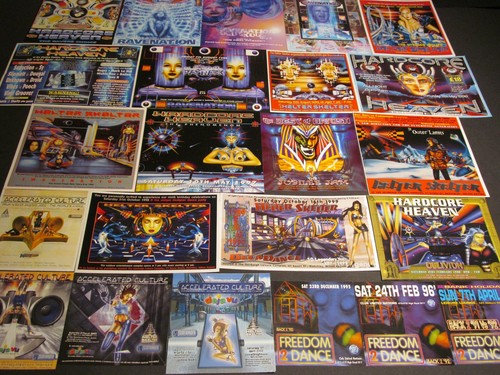 Pez rave flyers helter - pez,