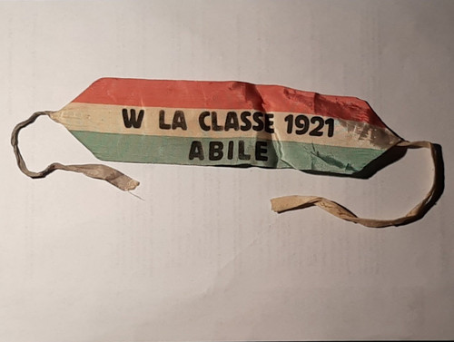 Fascia tricolore classe - fascia, w