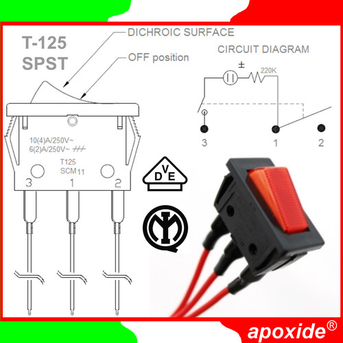 Oem t125 scm11 interruttore - oem,