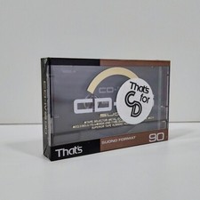 That’s CD-IVS 90 (Posizione Metallo TIPO IV) Nastro Audiocassetta Vuoto 1988