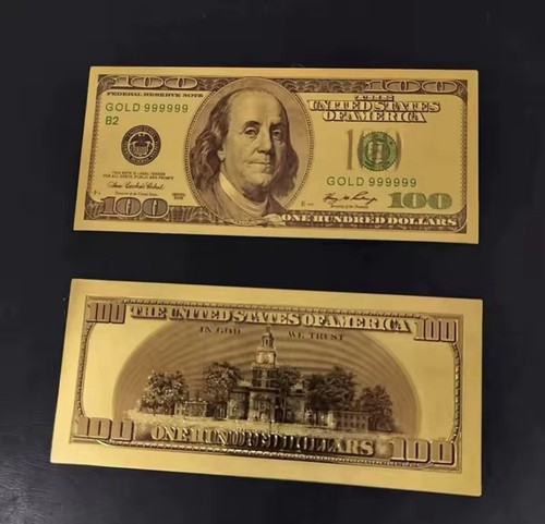 Banconota 100 dollari oro - banconota, da