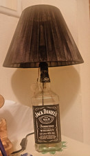Lampada Bottiglia Tavolo Paralume Whisky Rum Gin Zacapa Don Papa Jack Daniels 