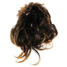 Parrucca nera da uomo -