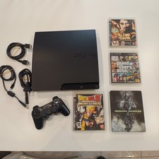 ps3 Playstation 3 Slim console con videogiochi controller originale 320 gb