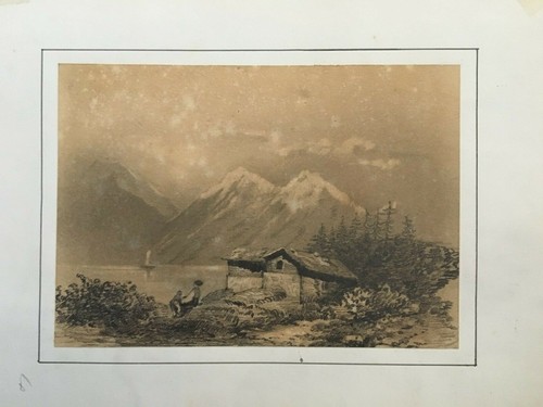 Disegno orig xix sec matita - disegno,