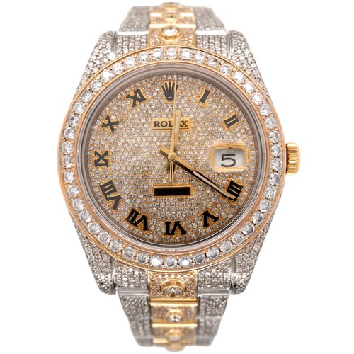 Rolex uomo datejust 18k - datejust, 41
