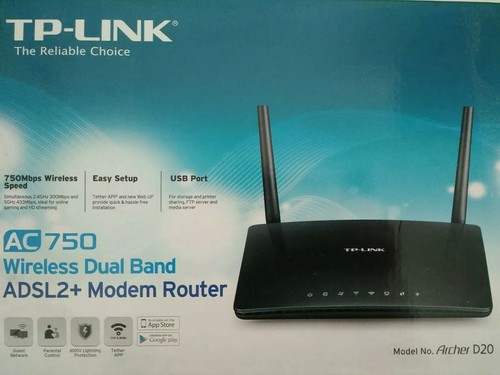 Link archer d20 - archer, modem