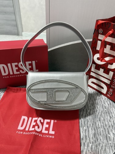 Borsa diesel grigia - diesel, logo