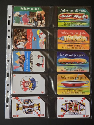 Lotto 10 schede - 📞,