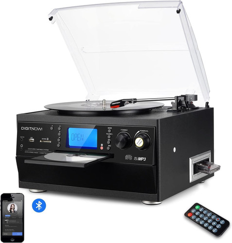 Record player 1 - record, stereo