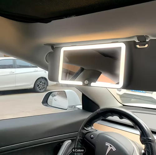 Specchio specchietto con led - specchietto,