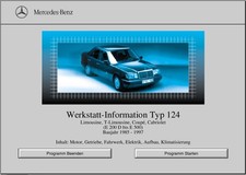 Mercedes Benz W124 WIS manuale