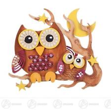 Kit Finestra Gufo B= X H=Circa 13 Cm X 11 Cm NUOVO Erzgebirge Kit Di Montaggio