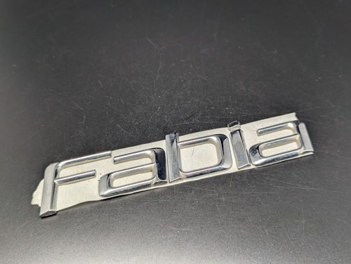 Skoda fabia logo - fabia, posteriore