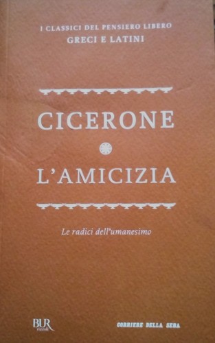 Cicerone amicizia le - cicerone,