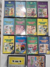 Lotto n. 14 musicassette I Raccontastorie vintage 80s