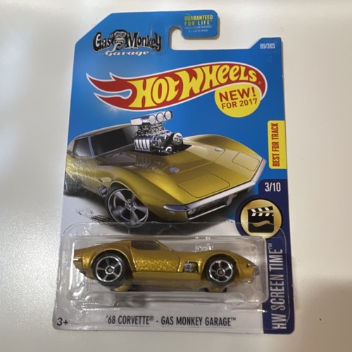 Hot wheels corvette gas - hot, '68