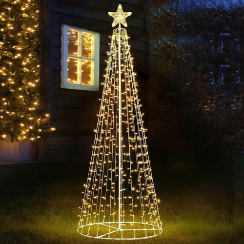 Albero natale luminoso - di,