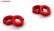 Dado ruota E-VIRATRUE 7075 alluminio 17 mm per Losi Super Baja Rey 1/6&MOJAVE 6S 4 pezzi