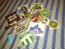 Lotto di 15 adesivi stickers