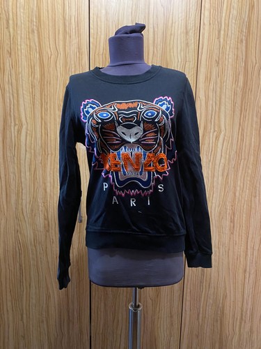 Felpa kenzo paris nera stampa - kenzo,