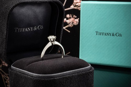 Anello solitario tiffany co - solitario,